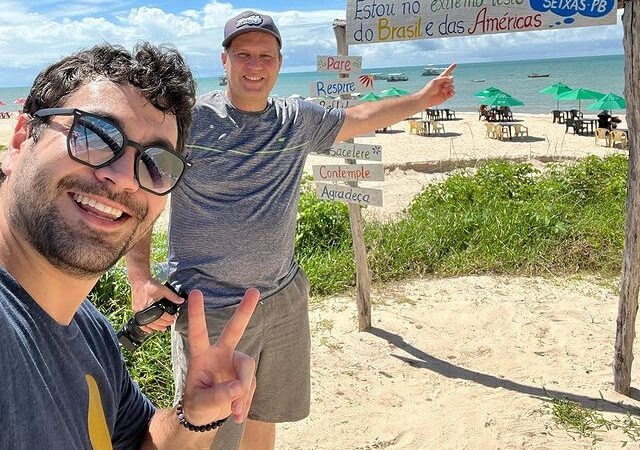 Jornalistas de Turismo visitam roteiros turísticos da Paraíba e produzem conteúdo  para Youtube