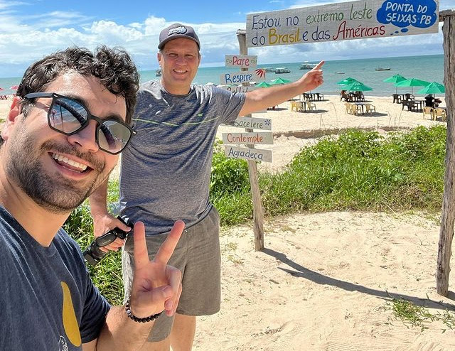 Jornalistas de Turismo visitam roteiros turísticos da Paraíba e produzem conteúdo  para Youtube
