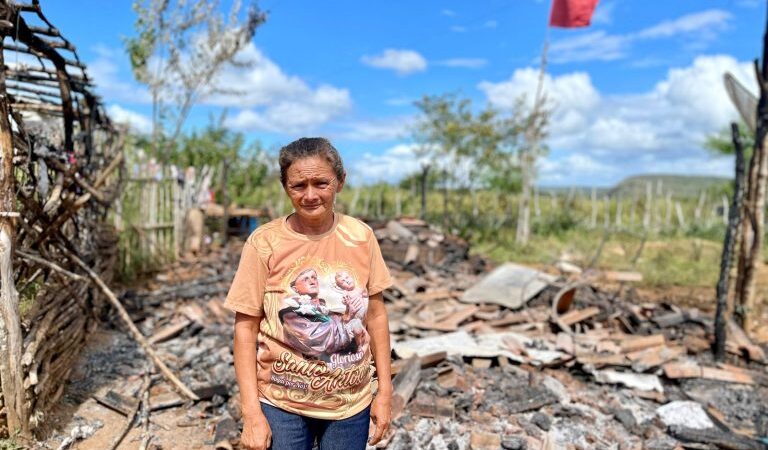 Acampamento Canudos do MST na Paraíba é invadido e incendiado